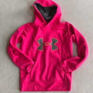 Hot Pink Under Armour Sweatshirt Size Small